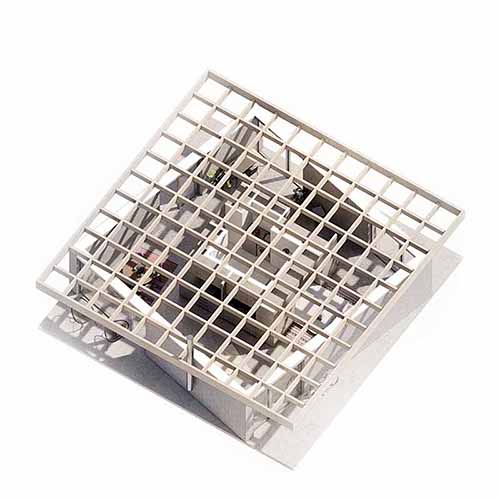 Dům jako pootočený čtverec_2