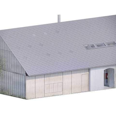 Zabydlování stodoly